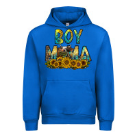 Cobalt boy mama Urban Hoodie - CowhideDigitalArt