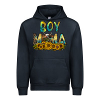 Navy boy mama Urban Hoodie - CowhideDigitalArt