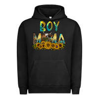 Pigment Black boy mama Urban Hoodie - CowhideDigitalArt