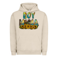 Pigment French Oak boy mama Urban Hoodie - CowhideDigitalArt