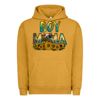 Pigment Peanut Butter boy mama Urban Hoodie - CowhideDigitalArt