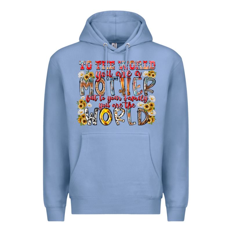 Mother World Premium Hoodie by RacoonDesign | Teevron