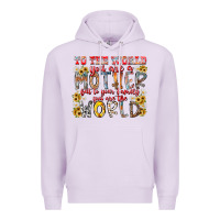 Lilac mother world Premium Hoodie - RacoonDesign