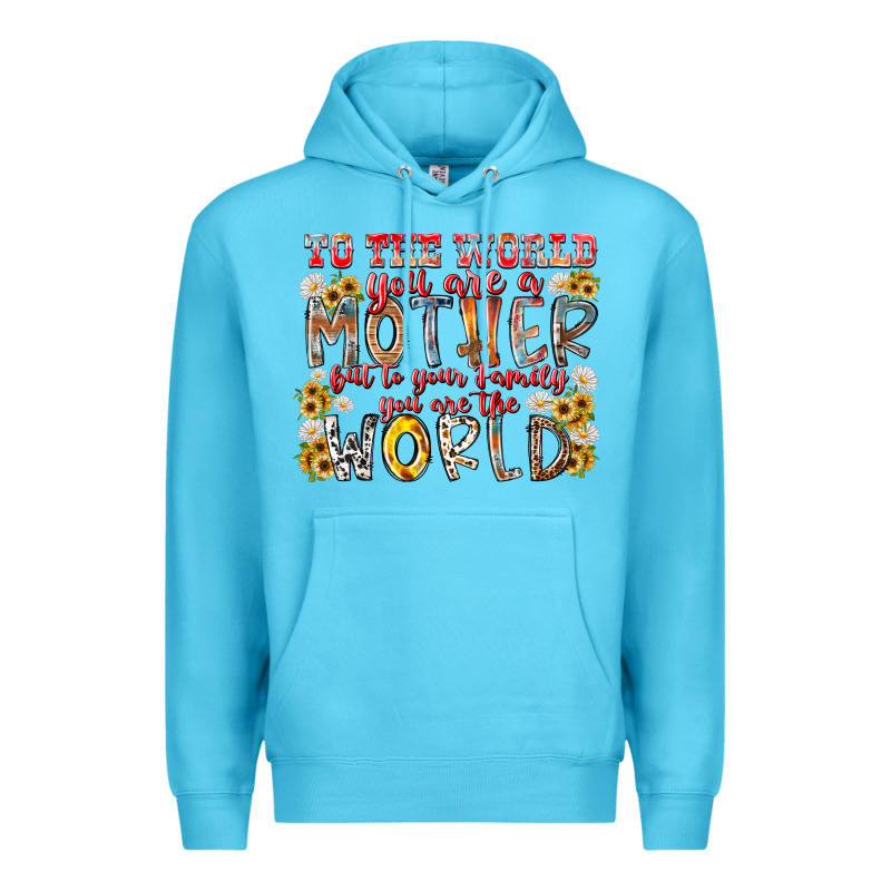 Mother World Premium Hoodie by RacoonDesign | Teevron