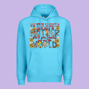 Mother World Premium Hoodie Designed By Racoondesign