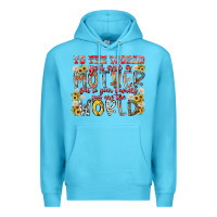 Ocean Blue mother world Premium Hoodie - RacoonDesign