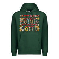 Sports Green mother world Premium Hoodie - RacoonDesign