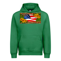 Emerald usa flag and cactus license plate Urban Hoodie - HRA Design Shop