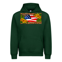 Forest Green usa flag and cactus license plate Urban Hoodie - HRA Design Shop