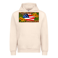 Usa Flag And Cactus License Plate Urban Hoodie | Teevron