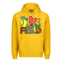Lemon my heart is on that field softball Premium Hoodie - HRA Design Shop