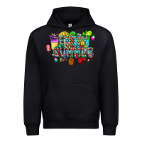 Black enjoy summer Urban Hoodie - CowhideDigitalArt