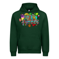 Forest Green enjoy summer Urban Hoodie - CowhideDigitalArt