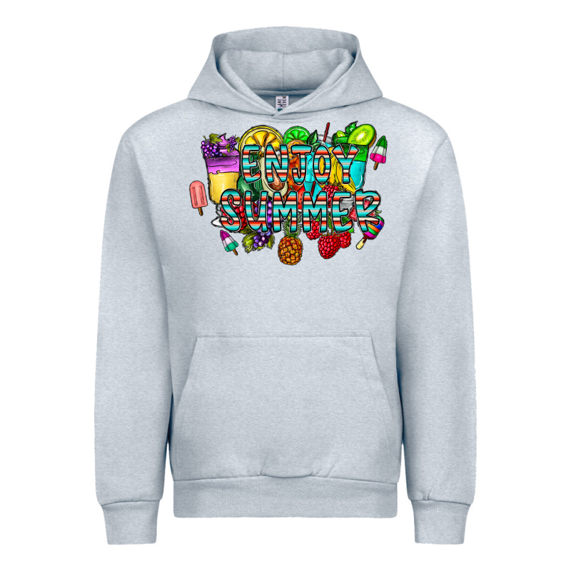Enjoy Summer Urban Hoodie by CowhideDigitalArt | Teevron