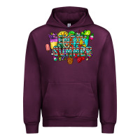 Mauve Wine enjoy summer Urban Hoodie - CowhideDigitalArt
