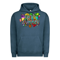 Pigment Midnight Navy enjoy summer Urban Hoodie - CowhideDigitalArt