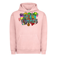 Pigment Salmon enjoy summer Urban Hoodie - CowhideDigitalArt