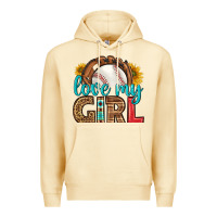 Pina Colada love my girl baseball Premium Hoodie - HRA Design Shop