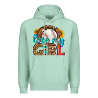 Seafoam love my girl baseball Premium Hoodie - HRA Design Shop