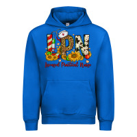 Cobalt christmas lpn licensed practical nurse Urban Hoodie - FaDigitalArtStudio