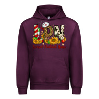 Mauve Wine christmas lpn licensed practical nurse Urban Hoodie - FaDigitalArtStudio