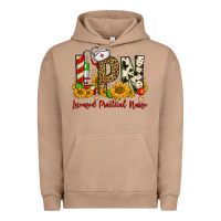 Pigment Burro christmas lpn licensed practical nurse Urban Hoodie - FaDigitalArtStudio