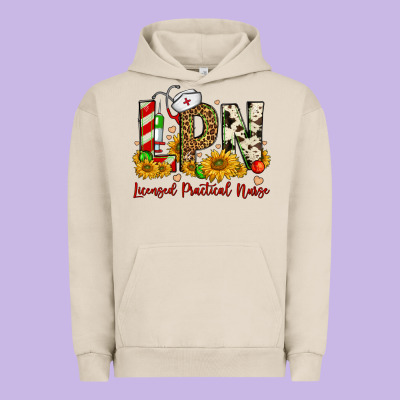 Christmas Lpn Licensed Practical Nurse Urban Hoodie Designed By Fadigitalartstudio