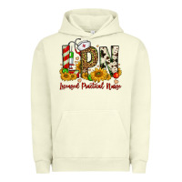 Pigment Pistachio christmas lpn licensed practical nurse Urban Hoodie - FaDigitalArtStudio