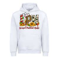 White christmas lpn licensed practical nurse Urban Hoodie - FaDigitalArtStudio