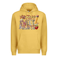 Antique Gold my class is full of sweet hearts Premium Hoodie - RacoonDesign