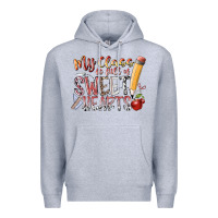 Heather Grey my class is full of sweet hearts Premium Hoodie - RacoonDesign