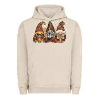 Pigment French Oak coffee gnomes Urban Hoodie - RacoonDesign