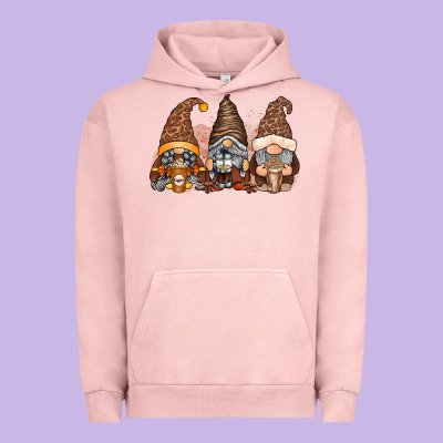 Coffee Gnomes Urban Hoodie Designed By Racoondesign