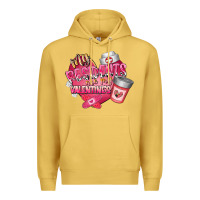 Antique Gold my residents are my valentine Premium Hoodie - RacoonDesign