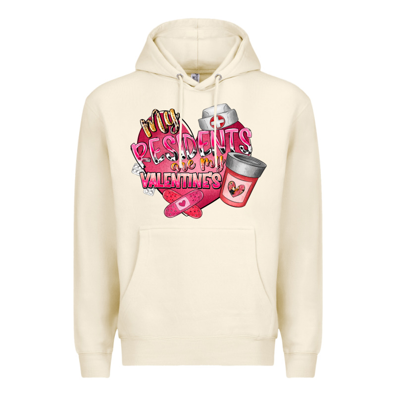 My Residents Are My Valentine Premium Hoodie by RacoonDesign | Teevron