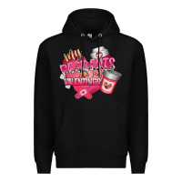 Black my residents are my valentine Premium Hoodie - RacoonDesign