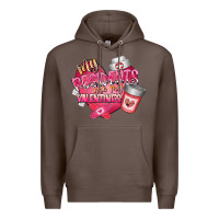 Coffee my residents are my valentine Premium Hoodie - RacoonDesign
