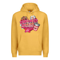 Mustard my residents are my valentine Premium Hoodie - RacoonDesign