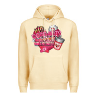 Pina Colada my residents are my valentine Premium Hoodie - RacoonDesign