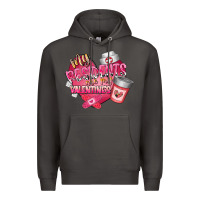 Smoke my residents are my valentine Premium Hoodie - RacoonDesign