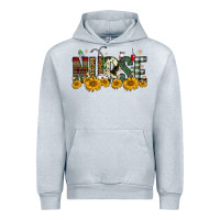 Heather Grey christmas nurse sunflower Urban Hoodie - FaDigitalArtStudio