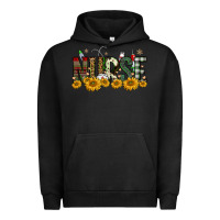 Pigment Black christmas nurse sunflower Urban Hoodie - FaDigitalArtStudio