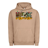 Pigment Burro christmas nurse sunflower Urban Hoodie - FaDigitalArtStudio