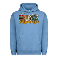Pigment Pebble Blue christmas nurse sunflower Urban Hoodie - FaDigitalArtStudio
