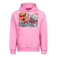 Fuchsia Pink coffee pharmacy Urban Hoodie - RacoonDesign