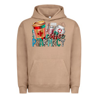 Pigment Burro coffee pharmacy Urban Hoodie - RacoonDesign