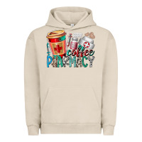 Pigment French Oak coffee pharmacy Urban Hoodie - RacoonDesign