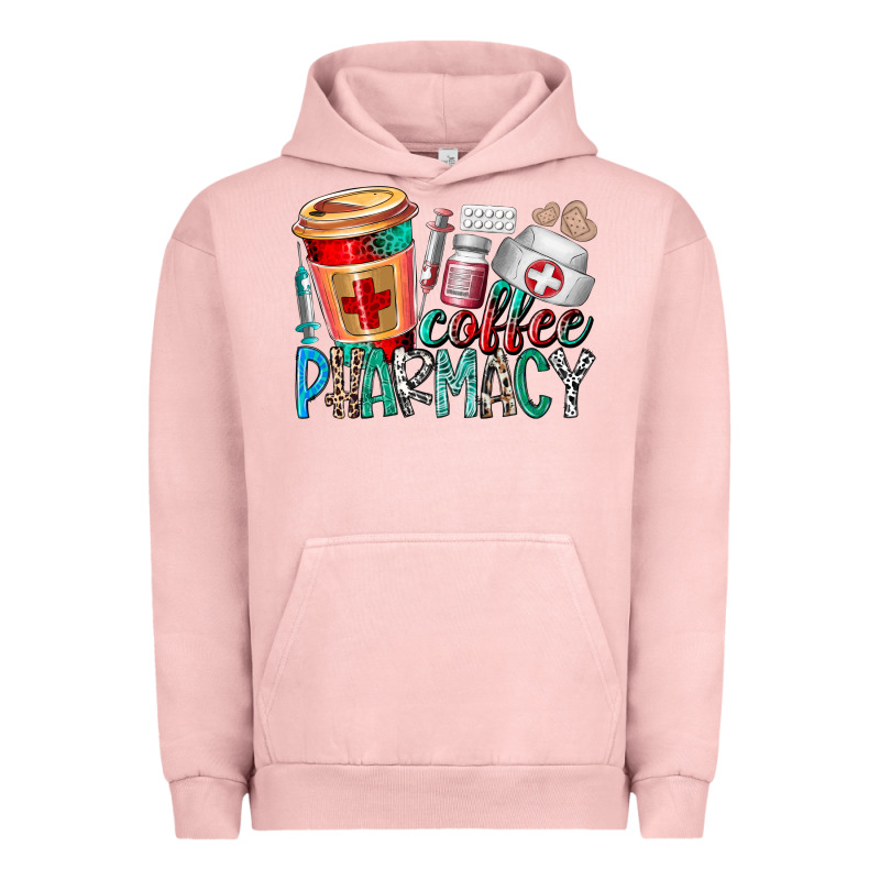 Coffee Pharmacy Urban Hoodie by RacoonDesign | Teevron