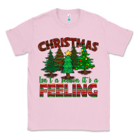 Bubblegum Pink christmas isn't a season it's a feeling Classic Tee - BundleAndBundleShop