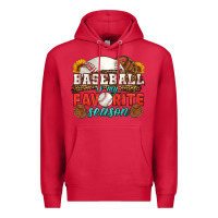 Cardinal baseball is my favorite season Premium Hoodie - HRA Design Shop